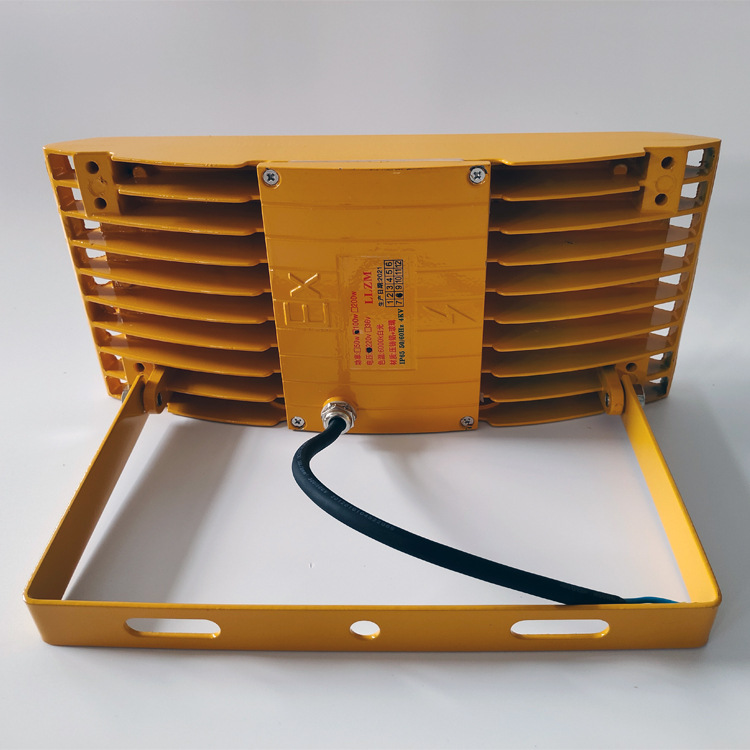 Led Tunnel Yellow Light 50W100W200W400W Trolley Floodlight 220V Lighting Double-Head Low Voltage Ac36V