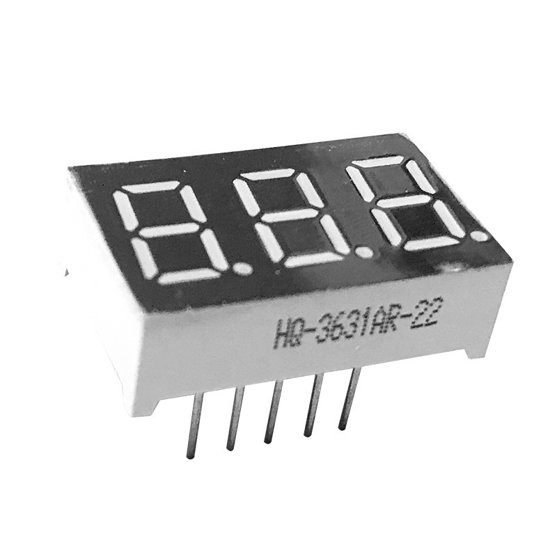 Digital Tube with Power Display, Customized Digital Clock, High-Brightness Digital Tube, 7-Segment White and Red Light Thermos Cup Digital Screen