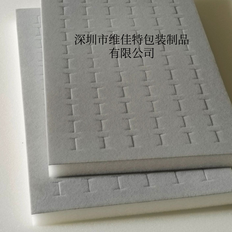 Wholesale Customized Environmentally Friendly Eva Packaging Box Lined with High-Density Flocked Sponge Inner Support Shock-Proof Buffer Gift Box Lining