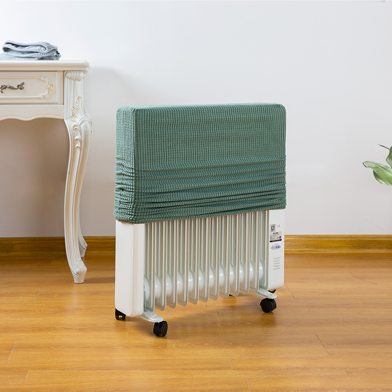 Утолщённая однотонная крышка для обогревателя, пылезащитная крышка, эластичная крышка для электрического обогревателя