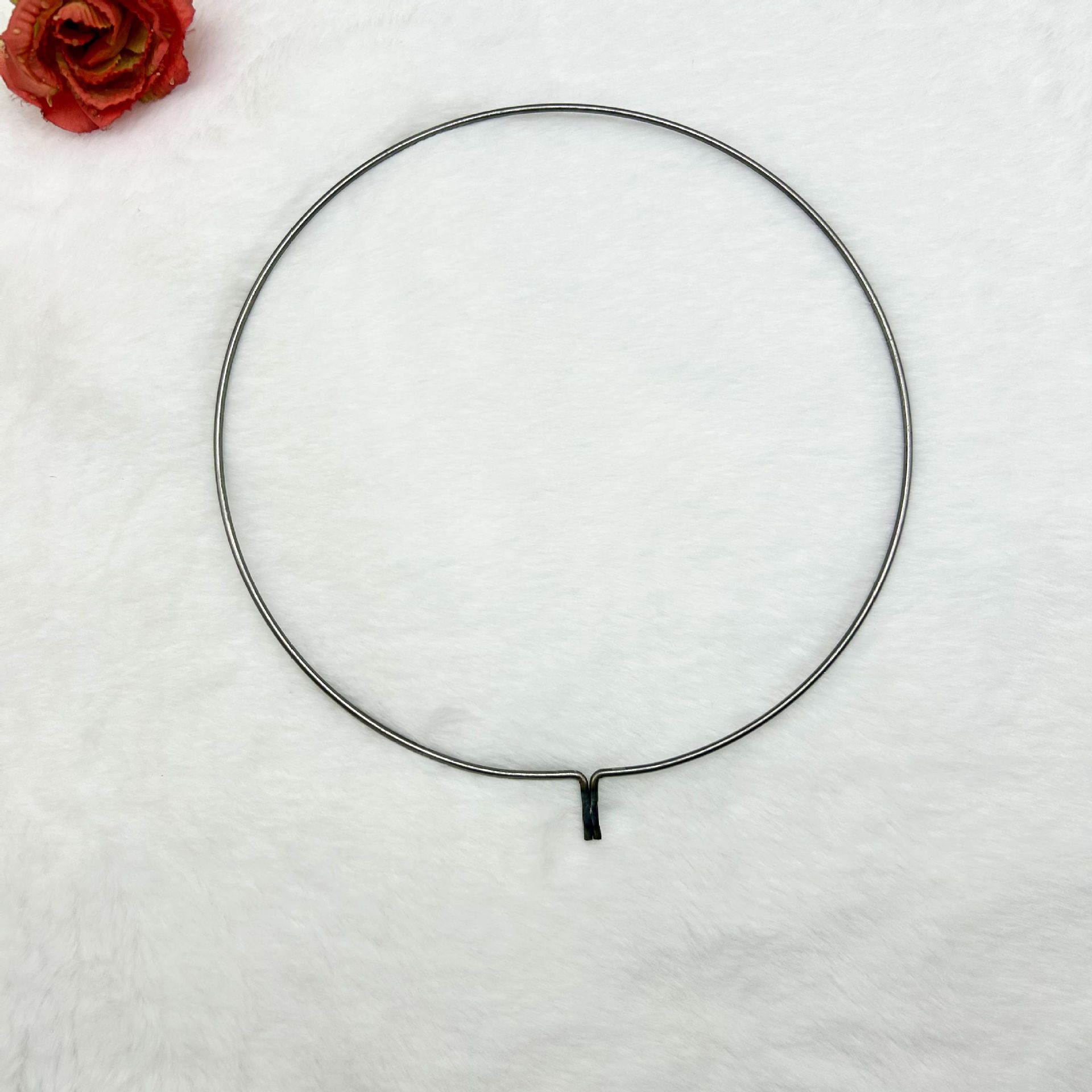 20 см круглая проволочная рамка для веера ручной работы DIY для вязания цветов круглая рамка для веера сливы