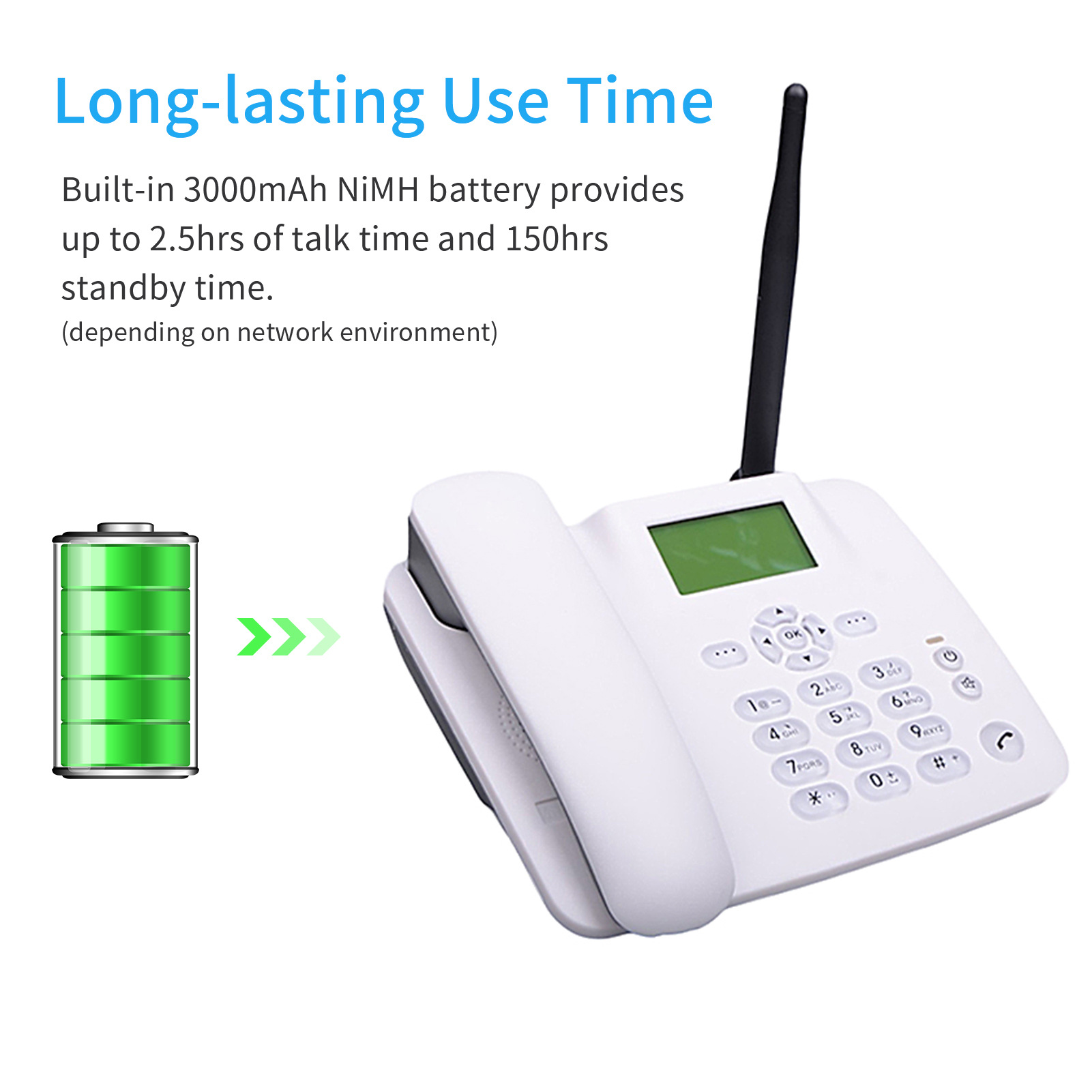 F316 Mobile Wireless Card Phone Gsm Office Home Card Landline Radio Elderly Phone