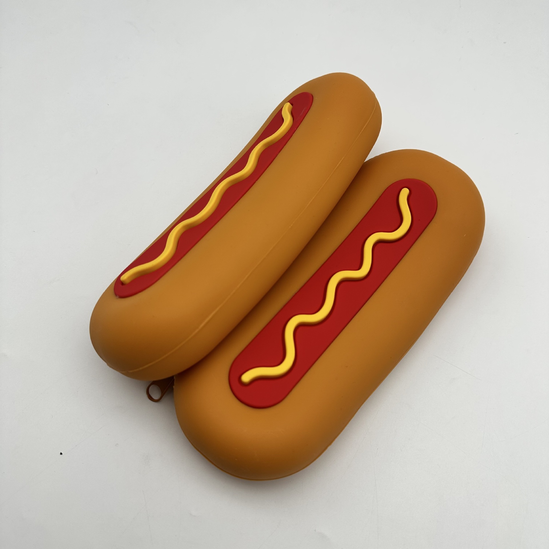 Ham Silicone Dustproof Lipstick Lipstick Eyebrow Pencil Cosmetic Tool Storage Bag Large Capacity Travel Portable Cosmetic Bag