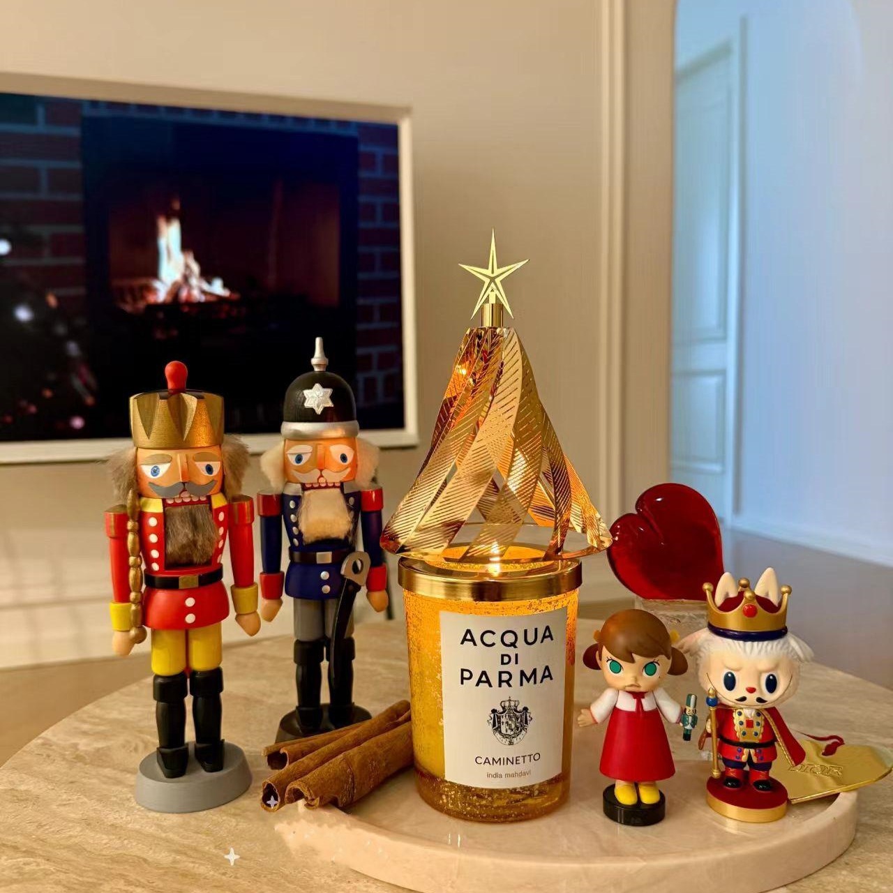 Diptyque Diptyque Candle Revolving Lantern Accessories Aromatherapy Christmas Tree Rotating Candle Cover Candle Holder Birthday Gift