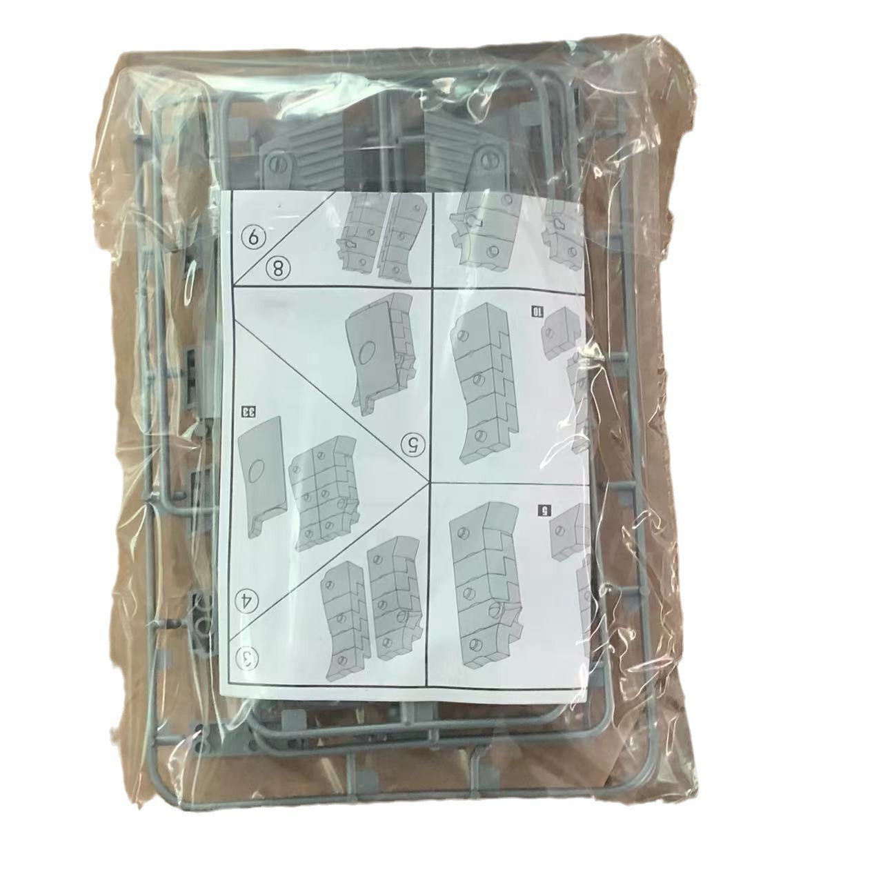 Cross-Border Desert Eagle Children's DIY Enlightenment Assembly Building Block Pistol Toy Simulation Combination Military Series Dropshipping