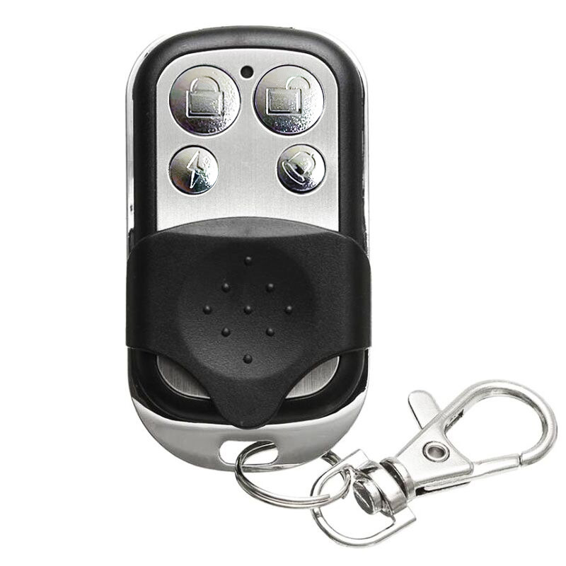 433Mhz Wireless Copy Remote Control Metal Four-Button Garage Door Rolling Shutter to Copy Code Remote Control