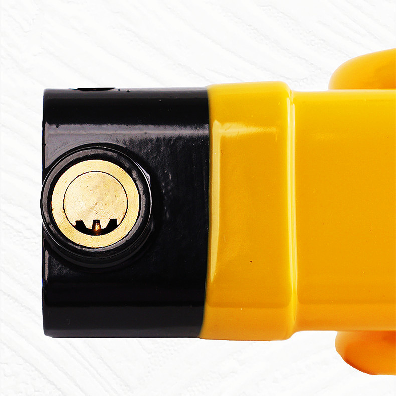 Multifunctional Car Steering Wheel Lock, Car Lock, Anti-Theft Lock, Car Front Lock, Self-Defense Telescopic Handlebar Lock