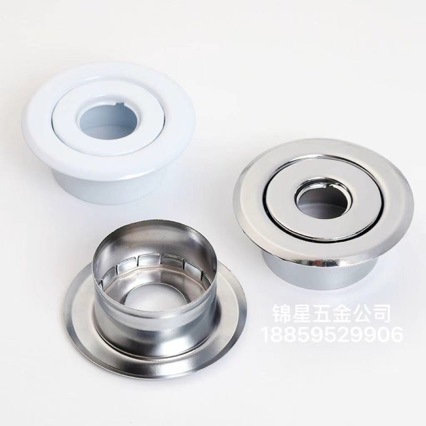 Fire Sprinkler Head under Spray Drooping Type Adjustable Stainless Steel Decorative Cover Decorative Plate Decorative Cover Decorative Plate