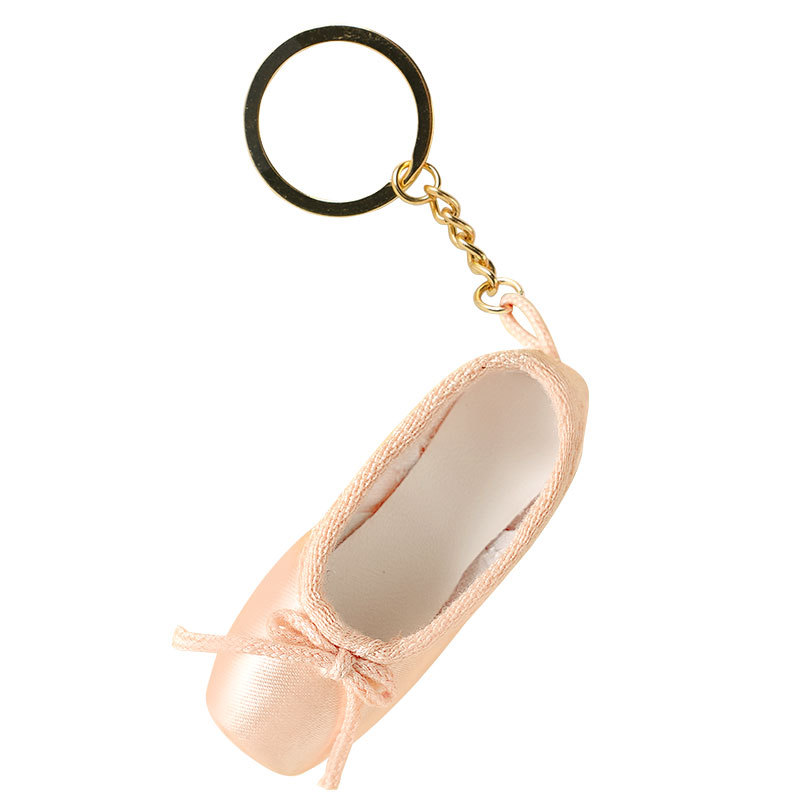 Wholesale Ballet Dance Mini Pointe Shoes Accessories Women's Cute Key Chain Key Chain Bag Pendant Handmade Jewelry