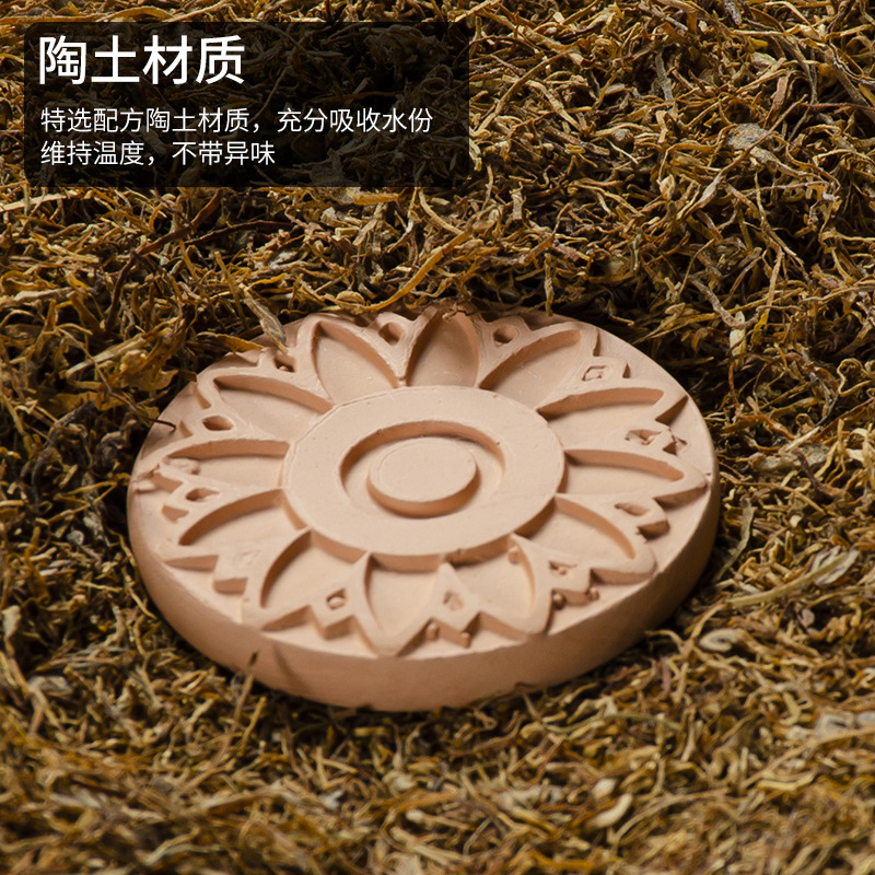 Daily increase red soil wet and dry piece cut tobacco clay moisturizing humidifying and humidifying cigar accessories circulation factory wholesale