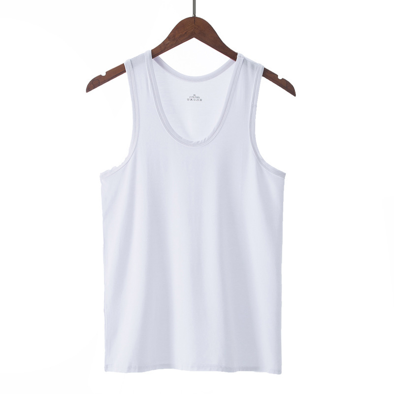 Low Price Summer Men's Vest Bottoming Breathable I-shaped Vest Men's Casual Sleeveless T-shirt