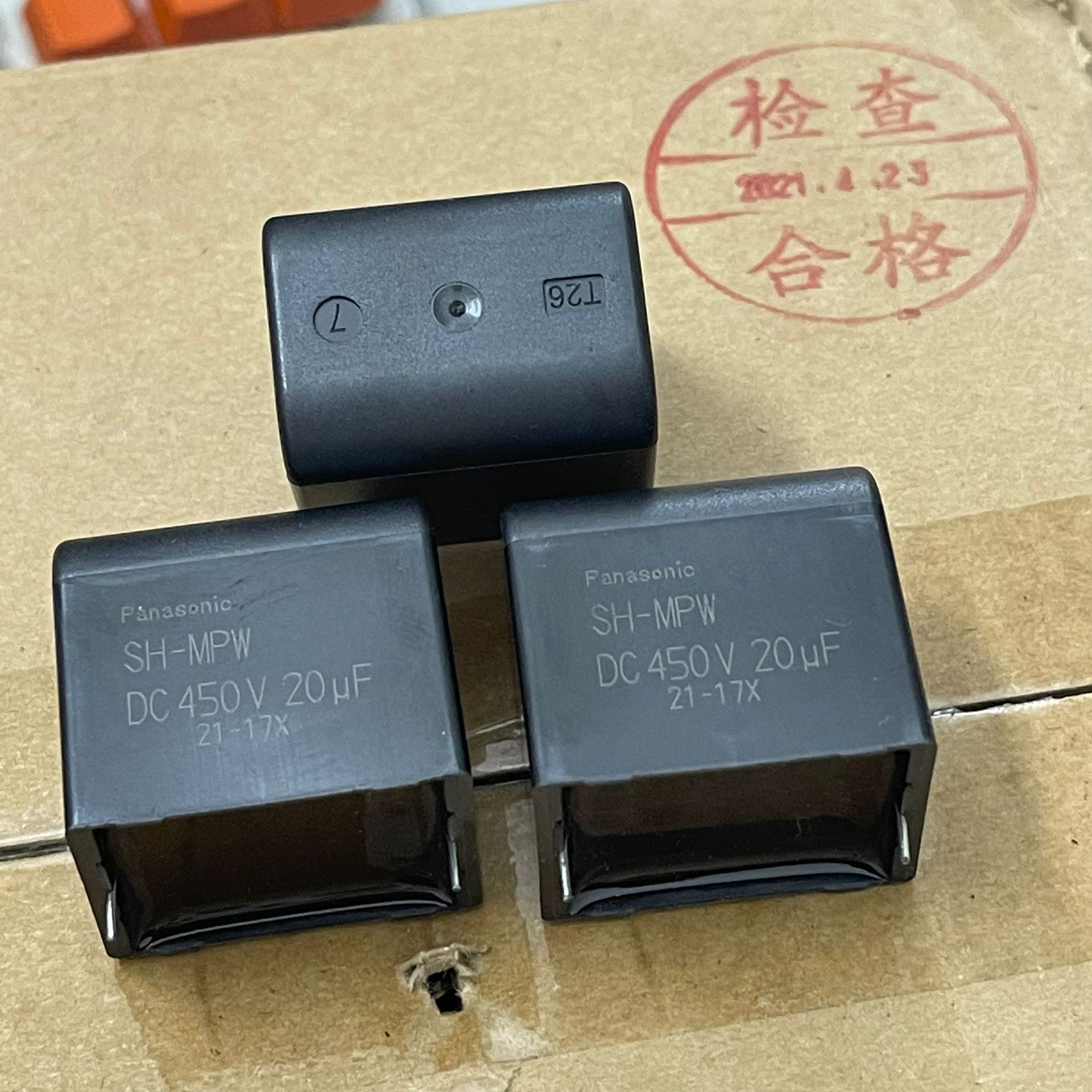SH-SPW 20UF 450V original Panasonic Panasonic Daikin inverter air conditioner capacitor SH-MPW