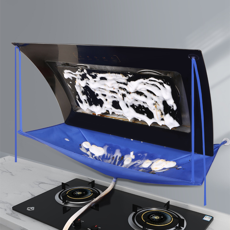 Range Hood Cleaning Cover Kitchen Paste-free Suction Type Waterproof Bag Household Range Hood Heavy Oil Stain Cleaning Cover Water