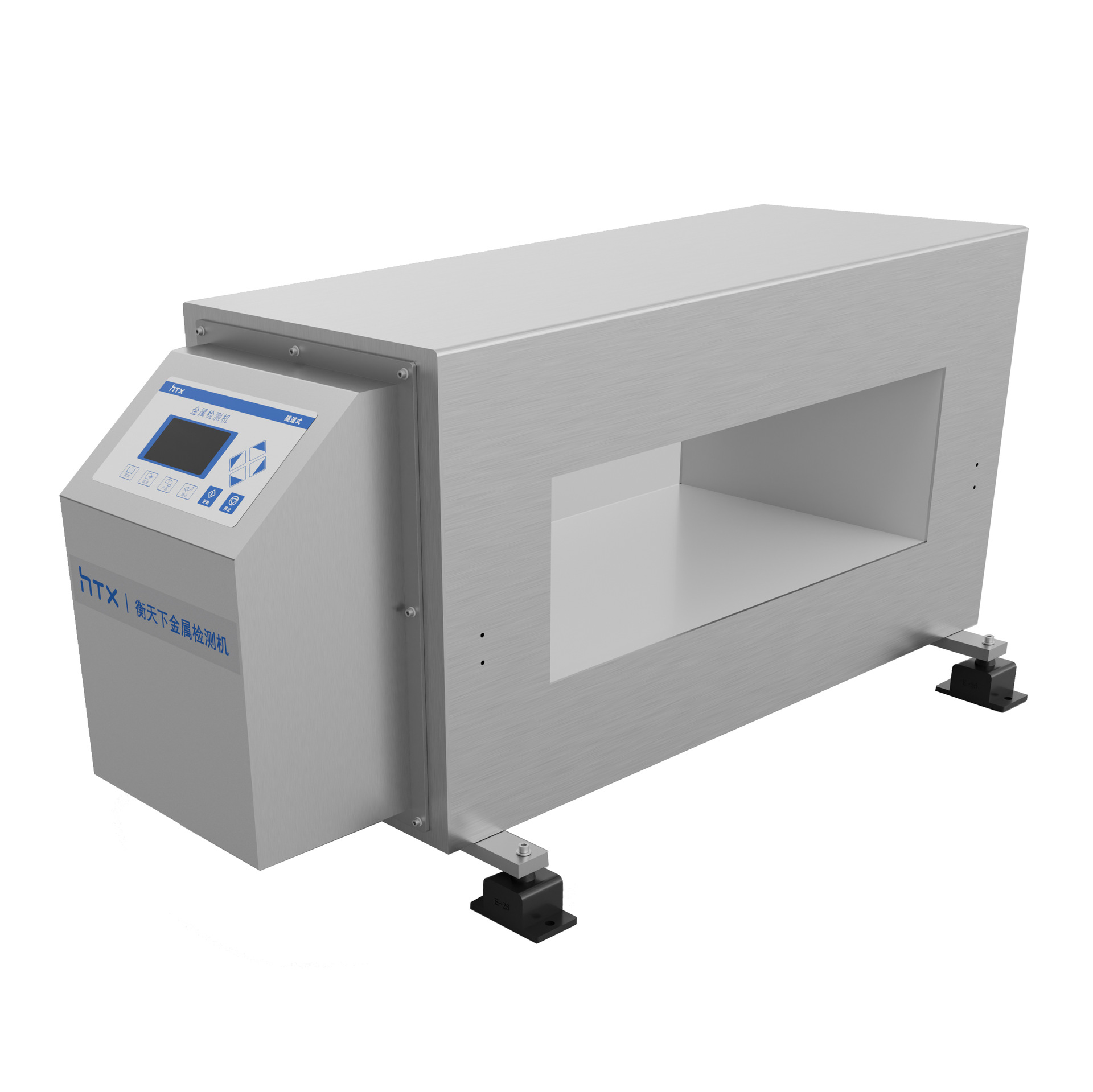 Original Assembly Line Equipped with Metal Detector Probe, Food Factory Detector Head, Customized Metal Detection with High Sensitivity