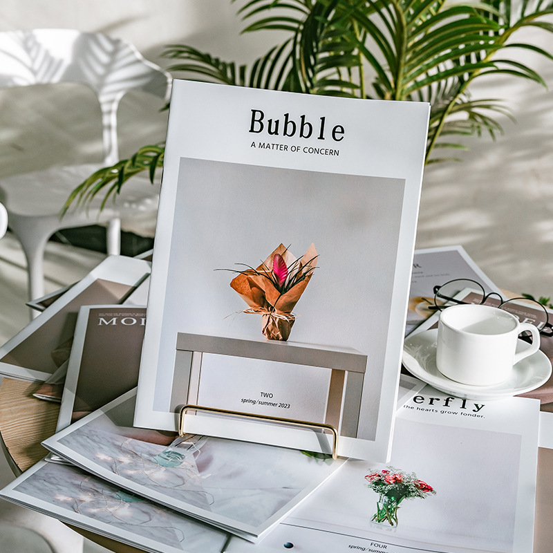 Instagram Magazine Book Photography Background Props Food Cake Nail Art Cosmetics Photo Live Broadcast Props Home Decor Instagram Style