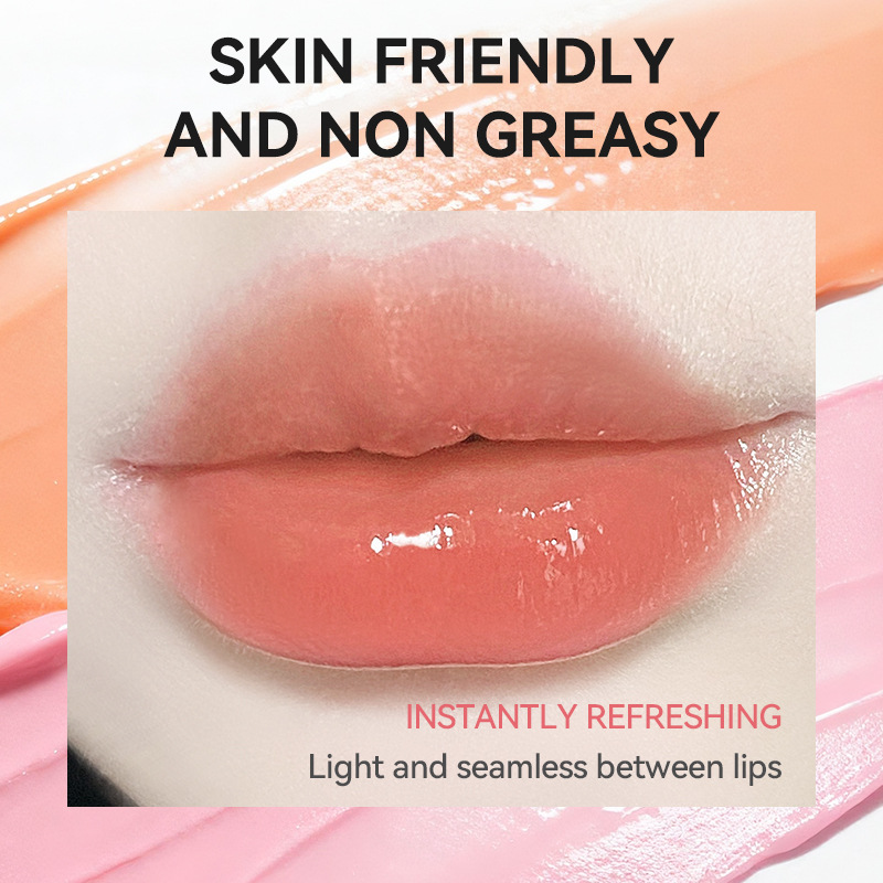 Color-Changing Lip Balm with Full English Packaging for Cross-Border Trade