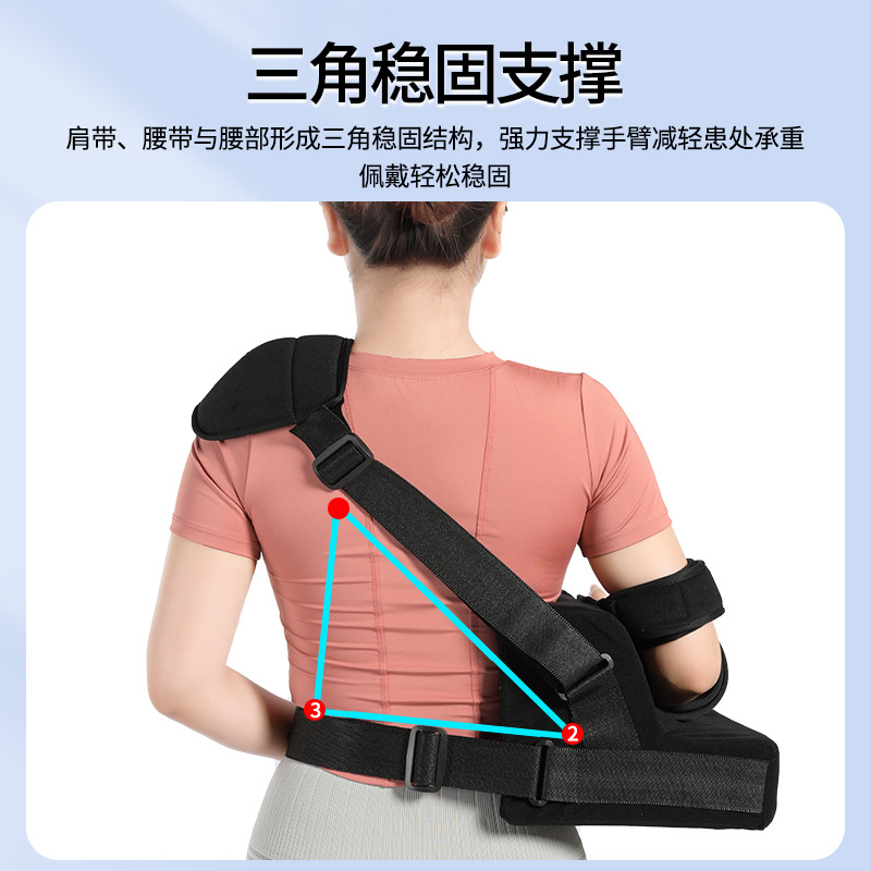 Shoulder abduction pillow fixed brace rotator cuff injury arm shoulder dislocation postoperative medical wrist correction abduction bag