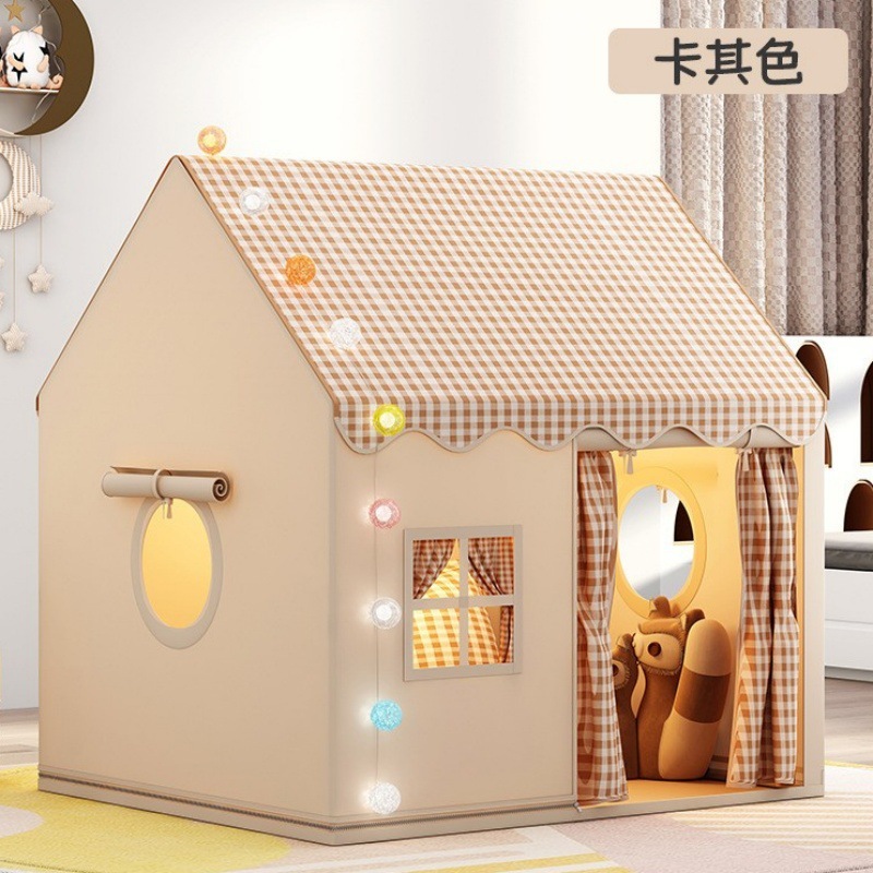 Nordic Style Children's Tent Bedroom Room Decoration Toy House Indoor Sleeping Small House Boy Base Tent