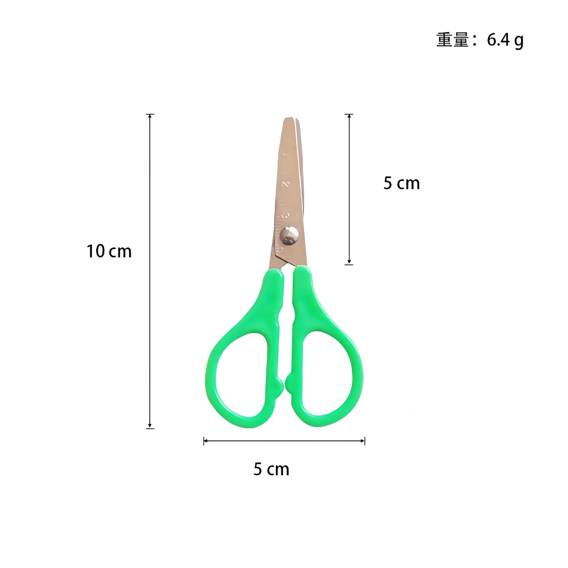 in stock wholesale sewing kit small scissors children's safety DIY scissors 4 inch electroplated small scissors suit scissors