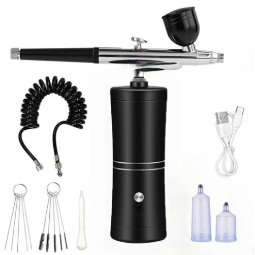 Оптовая продажа портативного устройства инъекции кислорода, ручной распылитель для лица, высокое давление, косметическое устройство для кислородного дополнения