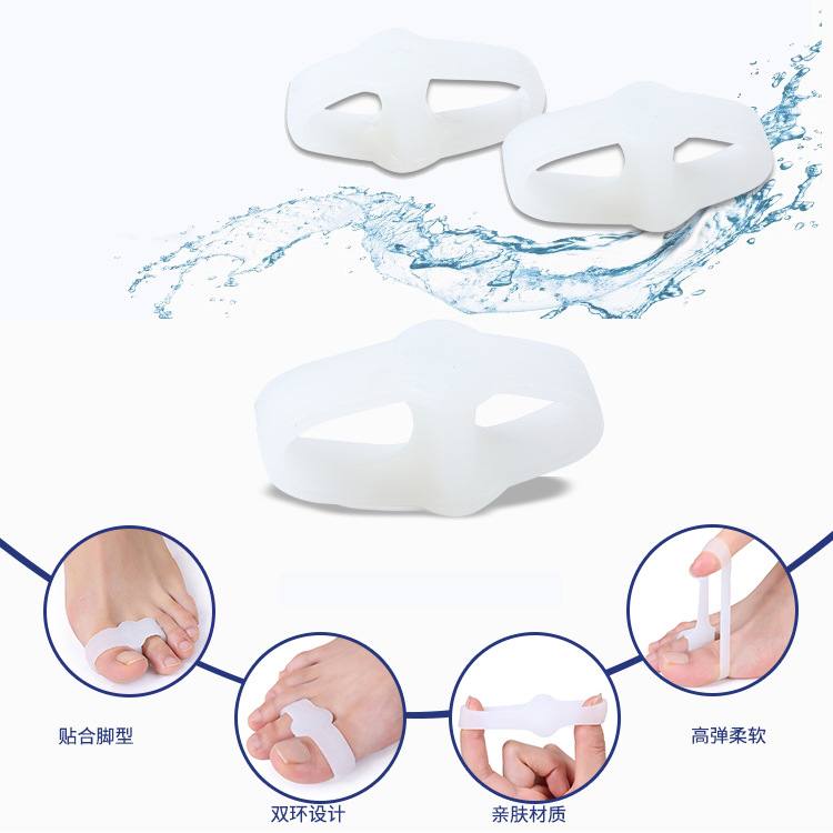 Double Ring Toe Separator Toe Gasket Foot Care Overlapping Toe Separator