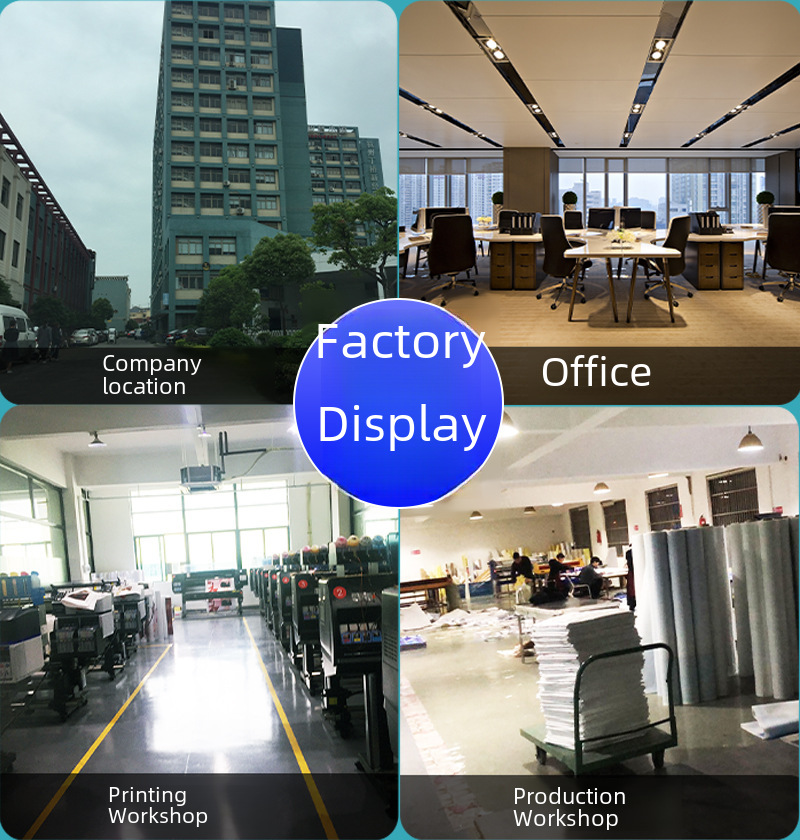 PVC adhesive PP paper light box cloth advertising production custom foreign trade poster banner paste UV printing inkjet photo