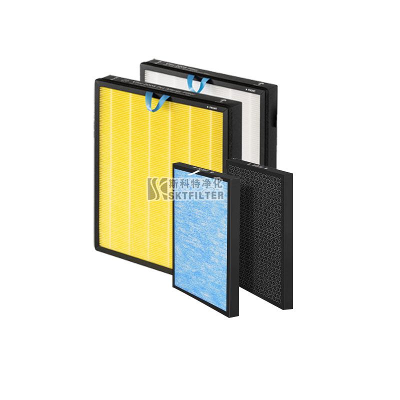 Customized High-Efficiency Air Filter Activated Carbon Filter Air Purification Vacuum Cleaner Fresh Air System Hepa Filter