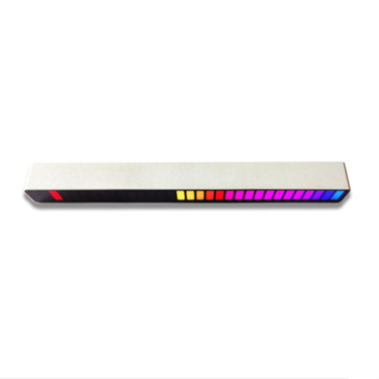 Jiayi Rgb Voice-Controlled Music Colorful Music Pickup Light Black Mobile Phone Bluetooth Remote Control Light and Dark Adjustable Atmosphere Light