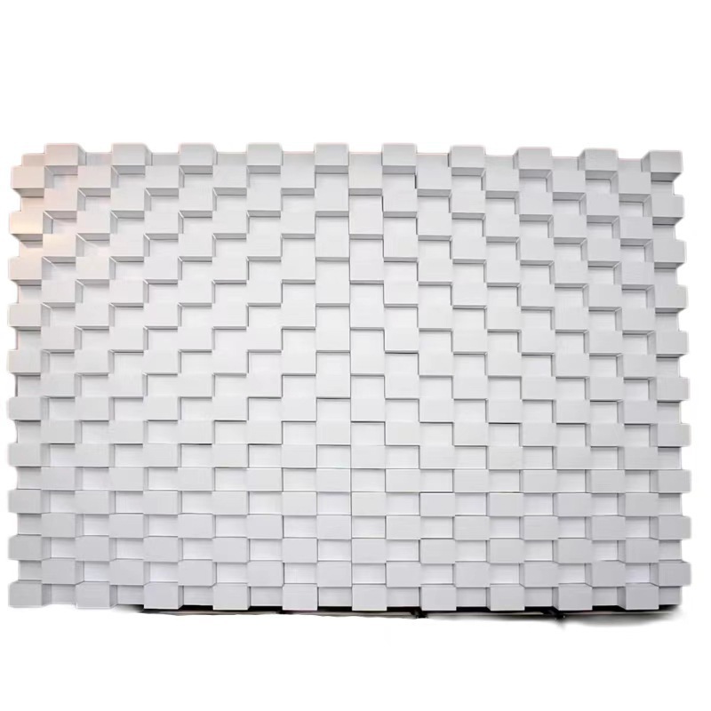 Exhibition Hall Exhibition Culture and Tourism Led Mechanical Retractable Matrix Screen Dynamic Art Interactive Background Rotating Folding Screen Rental