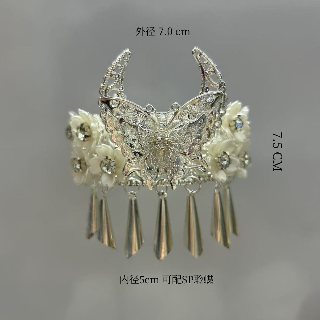 Wholesale Guangxi Guizhou Wen Lu Wen Chuang Miao Miao Village Tassel Miao Guan Refrigerator Sticker to Send Accompanying Ceremony Dormitory Ornaments