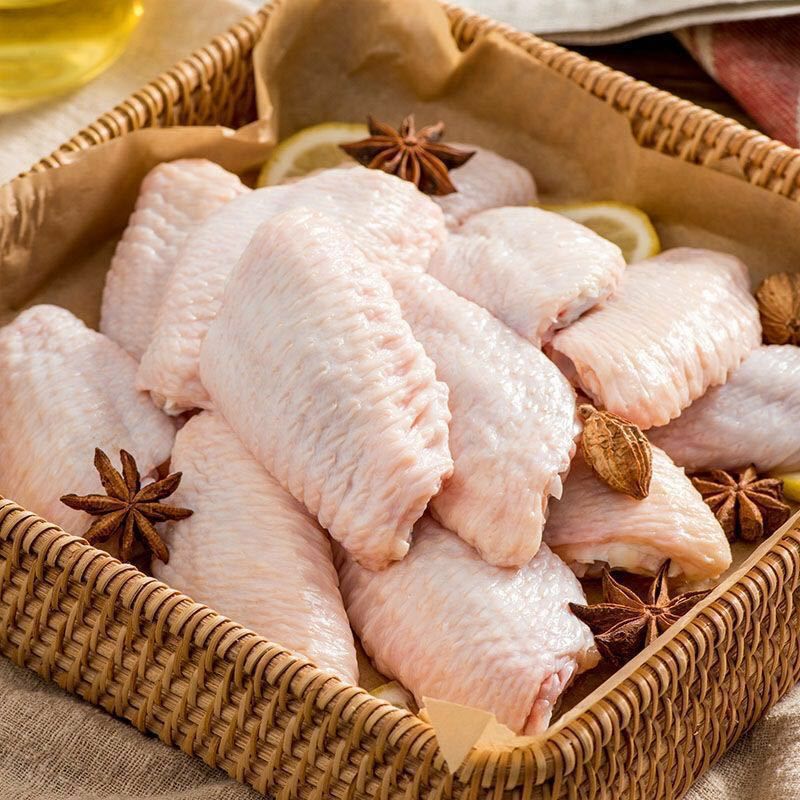 2kg Sf Free Shipping Fresh Frozen Chicken Feet Chicken Feet Chicken Wing Tips Chicken Wings Non-Pickled Pickled Pepper Chicken Feet Boneless Chicken Feet