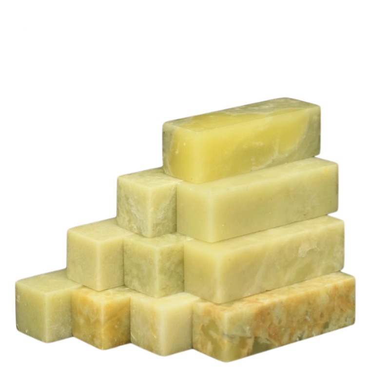 Qingtian stone seal 1*1*5CM stone seal material seal stone stone carving stone seal material a generation of hair