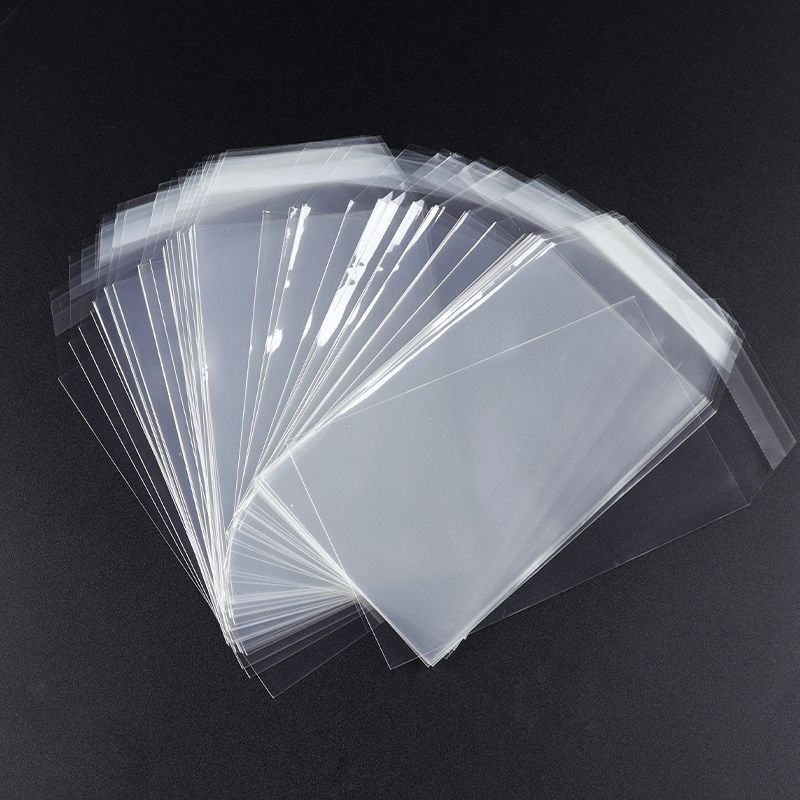 Customized Various Styles and Specifications of Transparent Plastic Bags Opp Self-Adhesive Bags Card Brick Non-Warping Ziplock Bags