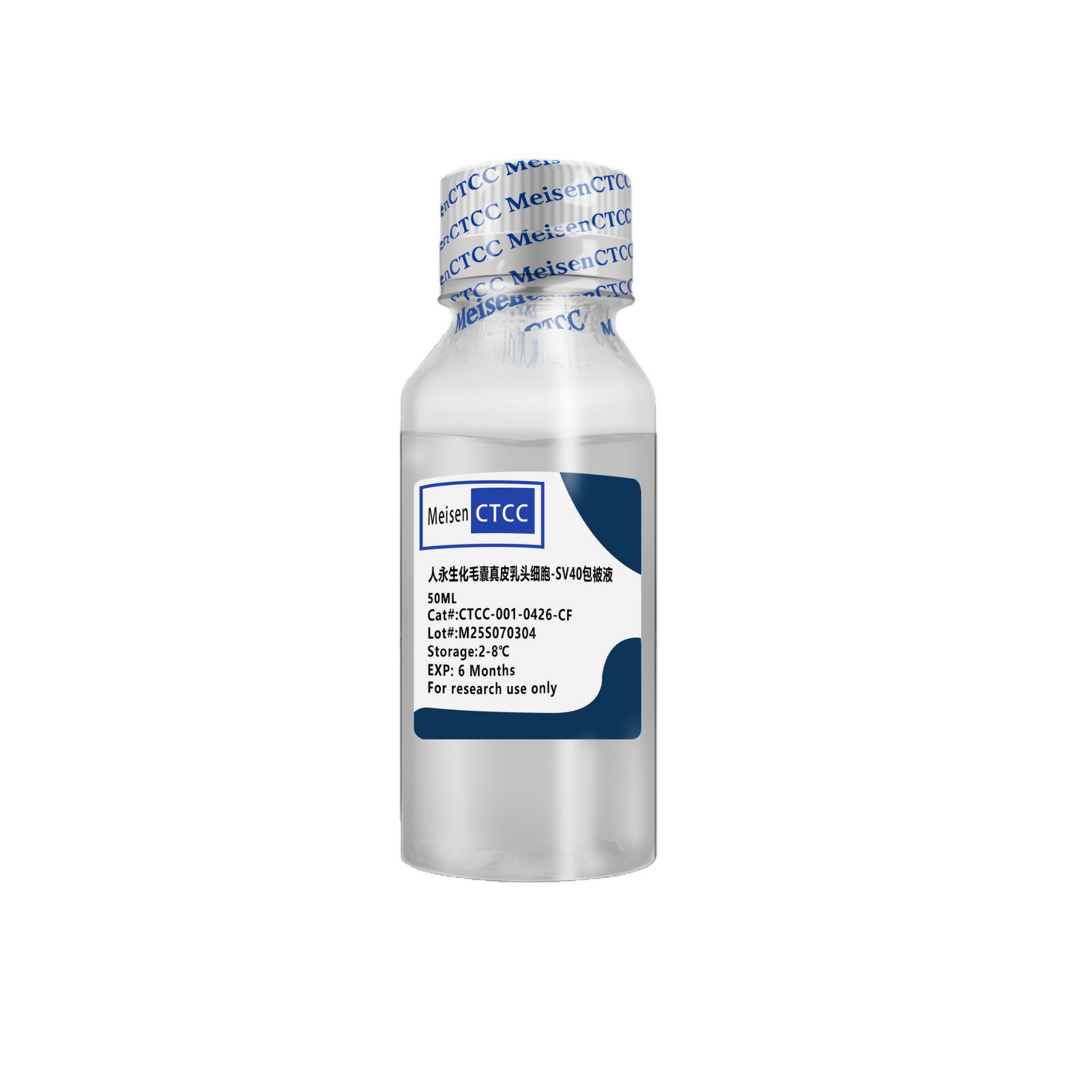 Meisen Ctcc Immortalized Hair Follicle Dermal Papilla Cells-Sv40 Coating Solution Ihfdpc-Sv40-Cf