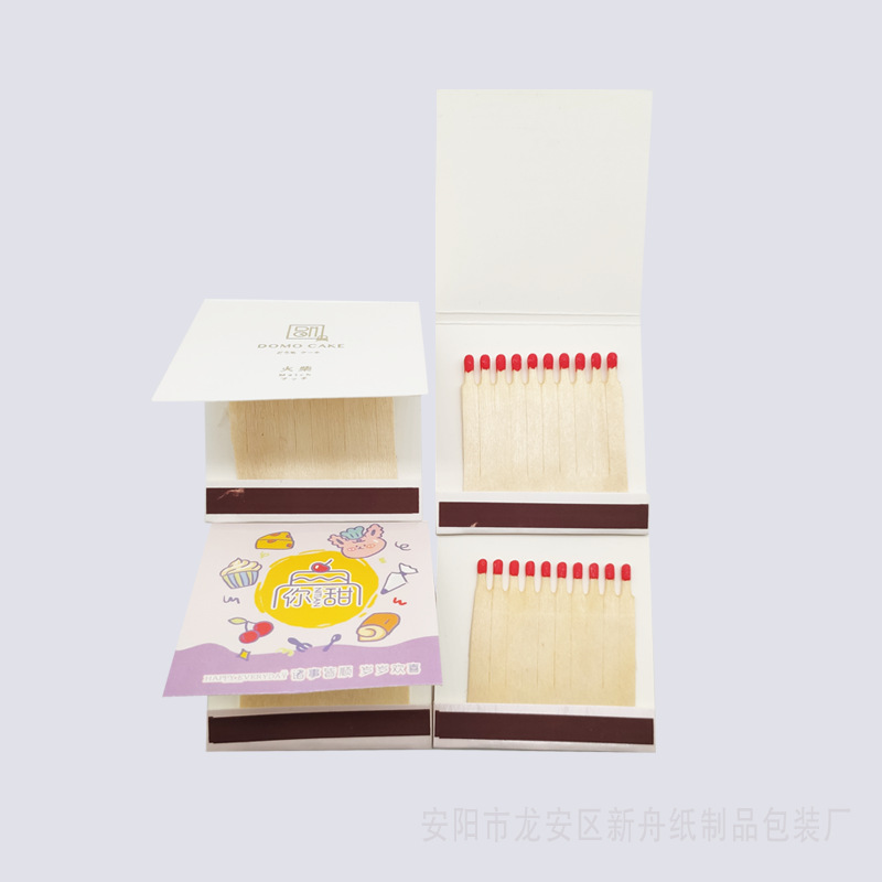 Creative Customized Book-Style Matches, Books, Wooden Paper Stems, Peaky Blinders Shelby Matches, Personalized Matches, Candle Matches