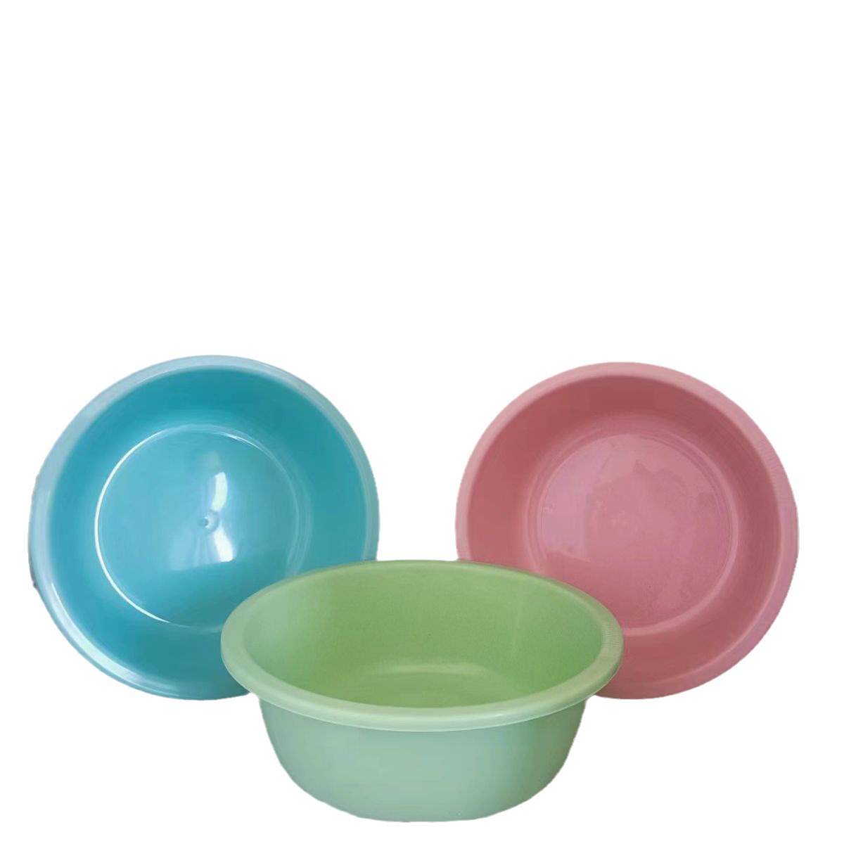 Supply Advertising Printed LOGO Printed Washbasin, Sales Gift Plastic Basin Wholesale Washbasin