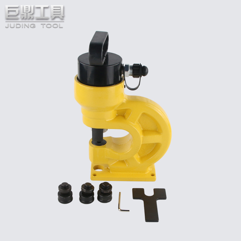 Channel Steel Punching Machine Ch-60/70 Hydraulic Punching Machine Copper Row Puncher Hole Opener Electric Manual Punching Machine