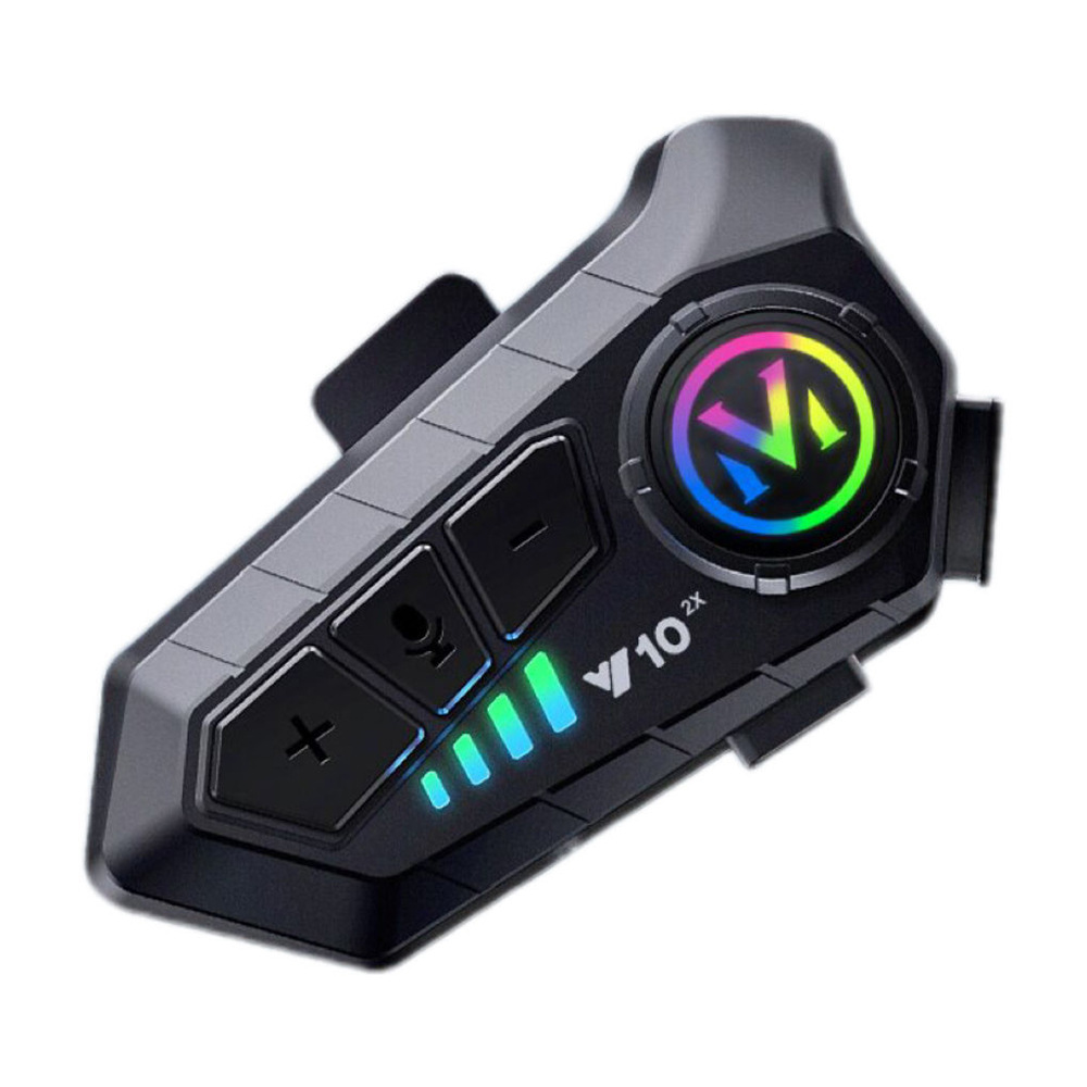 Two-Person Intercom Helmet Bluetooth Headset Long Battery Life Voice Control Smart Assistant Waterproof High-Quality Takeaway Rider