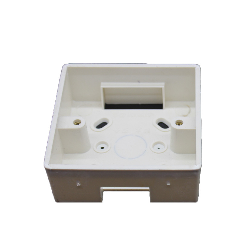 Type 86 Open Box, Exposed Bottom Box, Ultra-Thin Wiring Plastic Box, Double Triple Thickeneded Flame Retardant Plastic Box