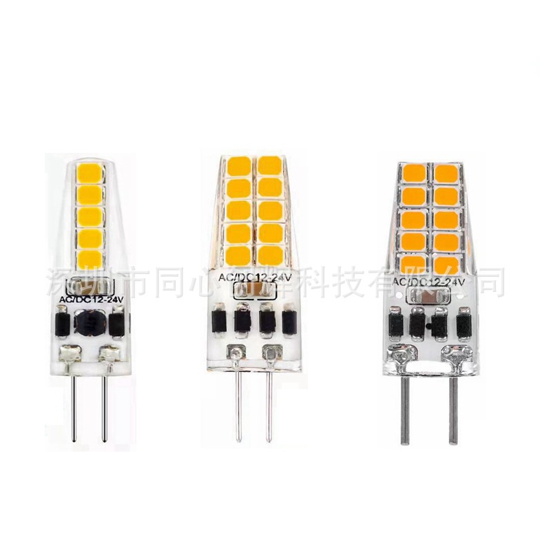 Dimmable Ac/Dc12V-24V G4 Lamp Beads 2835 10Led20Led Replacement Halogen Lamp Amazon Cross-Border