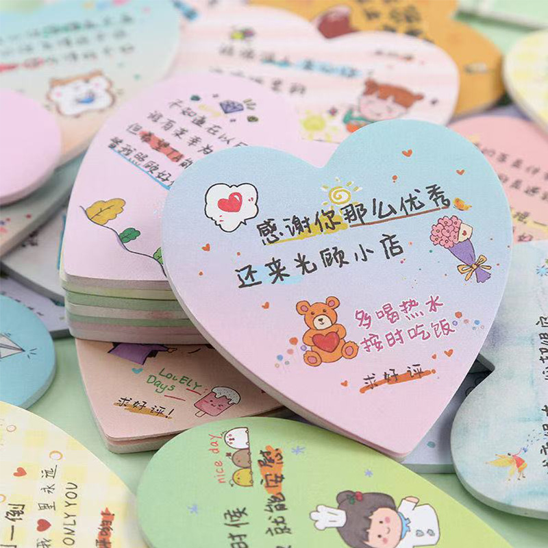 Post-It Note Custom Logo Paper Brick Special-Shaped Advertising Cartoon Colorful Notepad Note Pad Message Customization with Pictures