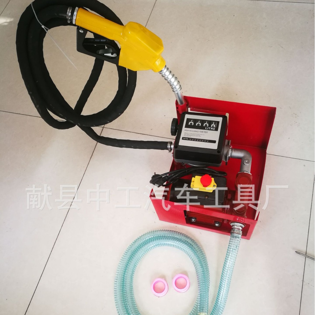 12V24V electric fuel pump diesel pump sets of oil pump DC oil pump with tube and gun