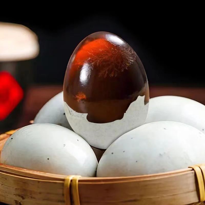 [Large Salted Duck Eggs] Authentic Sugar Heart Salted Duck Eggs Lead-Free Large Salted Duck Eggs Wholesale Whole Box