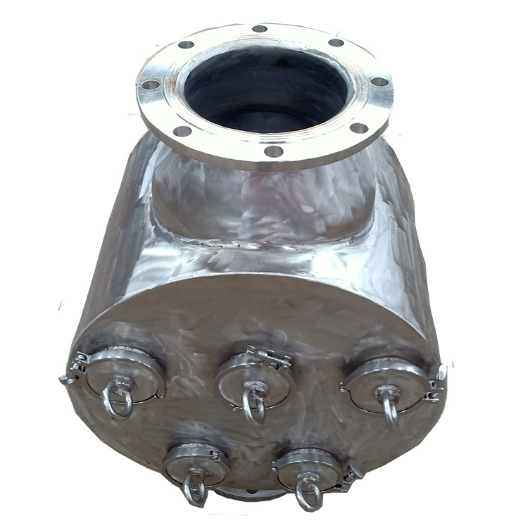 Pipeline iron remover stainless steel pipeline magnet valve DN100/150 stainless steel magnet valve can be single-order magnetic rod