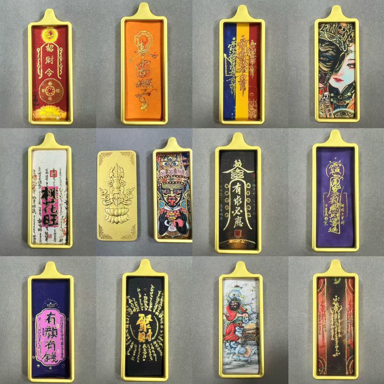 2*5 см танка маленькие золотые полоски маленькие полоски даосская Гау коробка писания Зангкар Тибет Цинхай Рехоку
