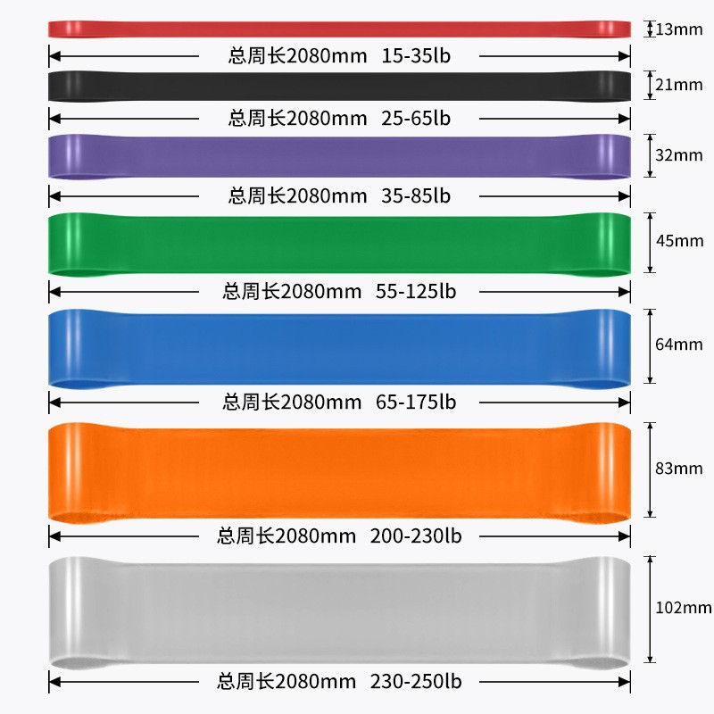 Elastic Band, Resistance Band, Training Exercise Band, Fitness Pull-Up Band, Yoga Pull-Up Band, Multi-Functional Auxiliary Fitness Band