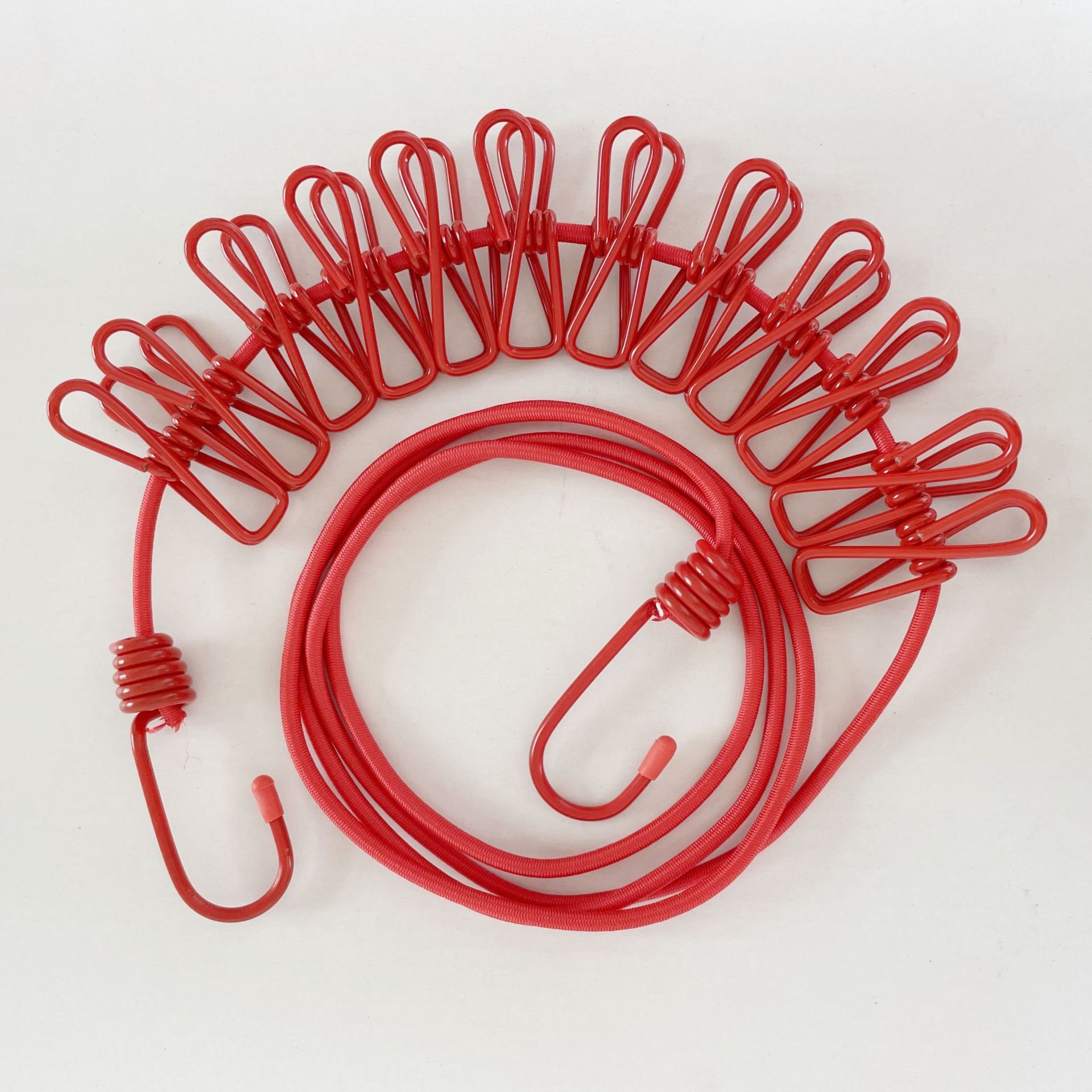 Factory direct supply portable clothesline color outdoor camping dormitory travel car drying line cross-border distribution