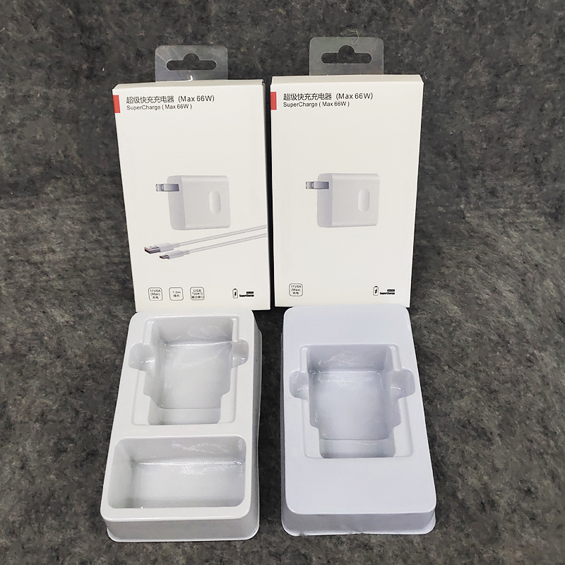 Suitable for Huawei Super Fast Charge Kit Packaging Box 66 wmate40 pro Charger Neutral Packaging Spot