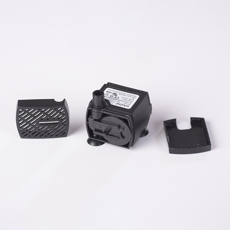 Fish Tank Water Pump Large Lift Submersible Pump Silent Small Pumping Circulation Rockery Flowing Water Fountain 220V Mini Bottom Suction