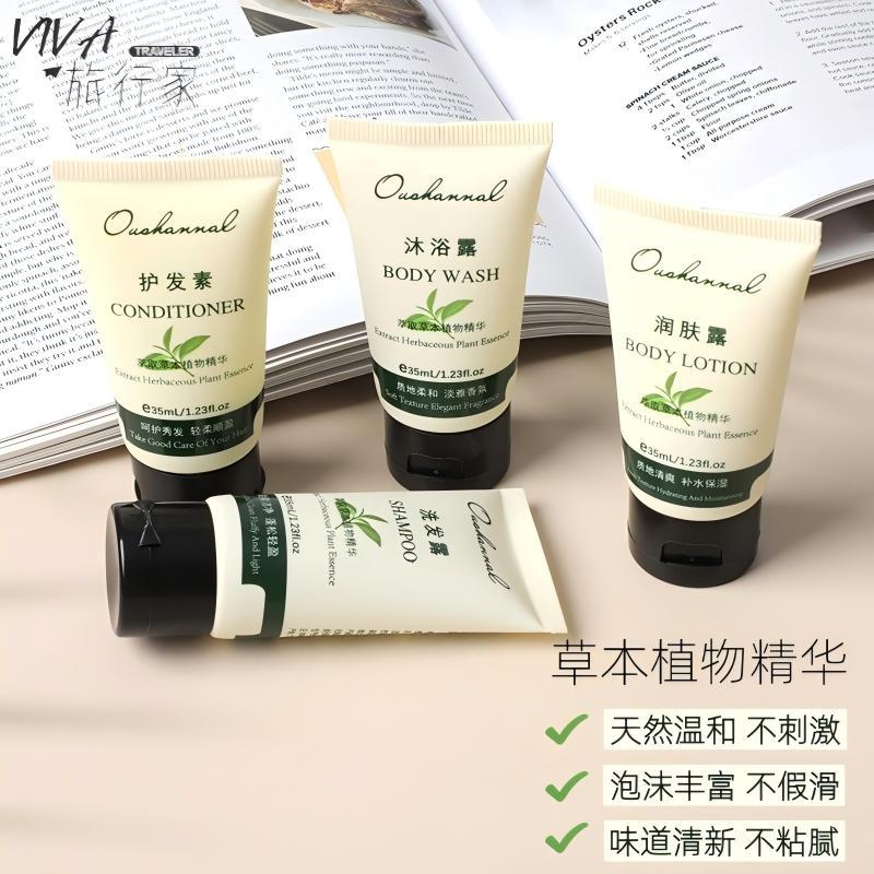 High-End Hotel Disposable Supplies Toothbrush with Toothpaste B&B Disposable Toiletries Set Kraft Paper Toothbrush
